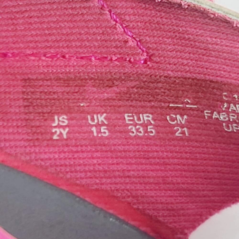 Nike Girl's‎ Pink Gray Sunray Protect II Close Toe Casual Sports Sandal Size 2Y - Picture 6 of 7